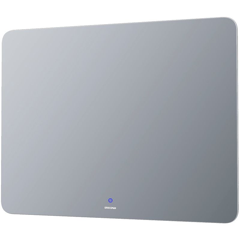 Приобрести grossman зеркало с подсветкой elegans норма 100х80 см, с подогревом, белое 1710080