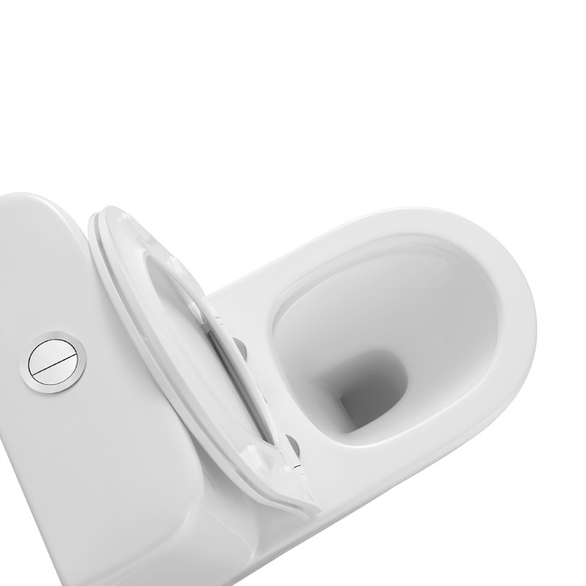 Приобрести briz унитаз компакт bianco безободковый, сиденье дюропласт с микролифтом, белый