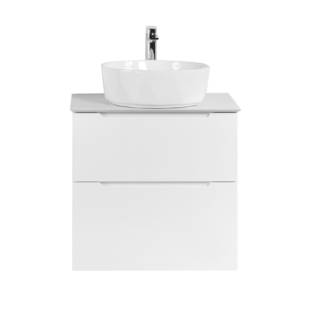 Приобрести belbagno тумба со столешницей etna-h60 60 см, подвесная bianco lucido