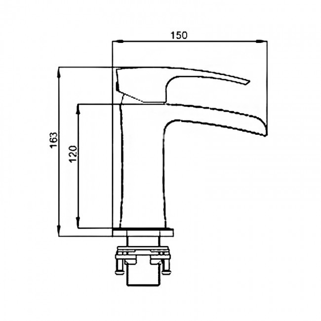 Приобрести gappo смеситель для раковины g1007-20, хром 94947
