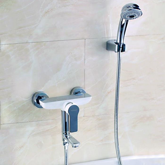 Приобрести gerhans смеситель для ванны k15w, белый\хром k13015w