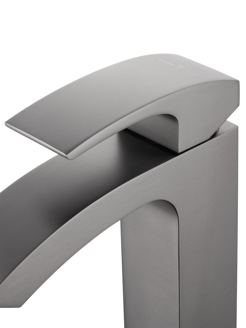 Приобрести смеситель для раковины wonzon & woghand fit, темный графит (ww-88139009-bgm)