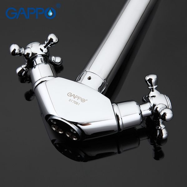 Приобрести gappo смеситель для кухни g4145 с высоким изливом, хром 90224