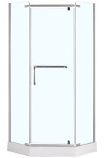 Loranto Душевое ограждение B 90х90х200, с низким поддоном 13 см. (CS-816S)