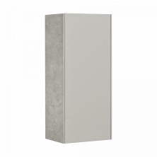 Шкаф подвесной Акватон Сохо, слэйт\серая галька