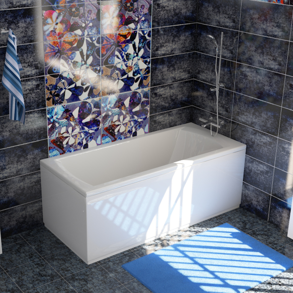 Приобрести mirsant ванна акриловая бетта 150*70 см, белая, ут000016527