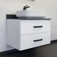 Приобрести сomforty тумба со столешницей и раковиной "амстердам-75" белая
