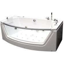 Grossman Гидромассажная ванна 175х85 см, прямоугольная, белая GR-17585-1