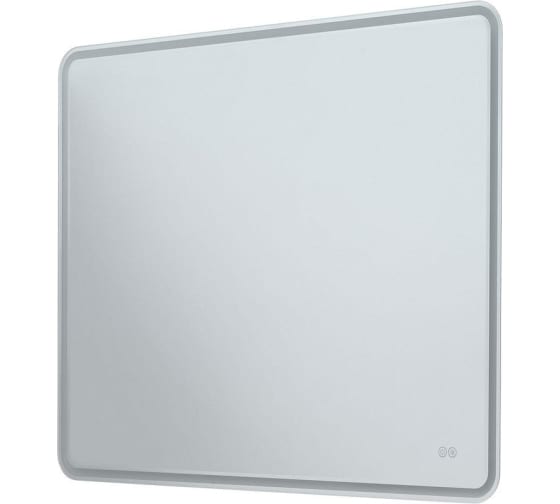 Приобрести aquanet зеркало ирис 90x80 см с led подсветкой и подогревом
