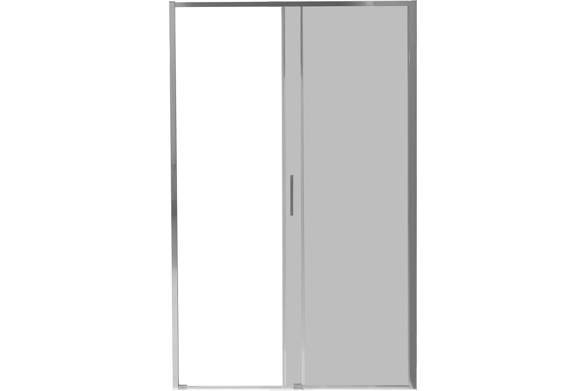 Приобрести aquanet душевая дверь pleasure evo 120 ae65-n120-ct профиль хром, прозрачное стекло