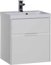 Aquanet Тумба с раковиной Латина 60 см, белая 00212833
