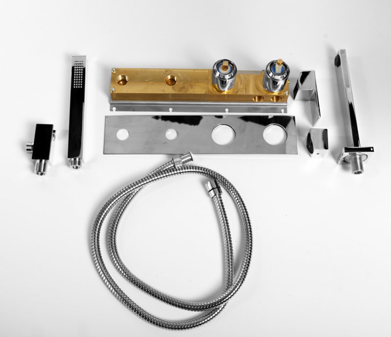 Приобрести cezares смеситель для ванны unika, скрытый монтаж, хром unika-vdm2-01