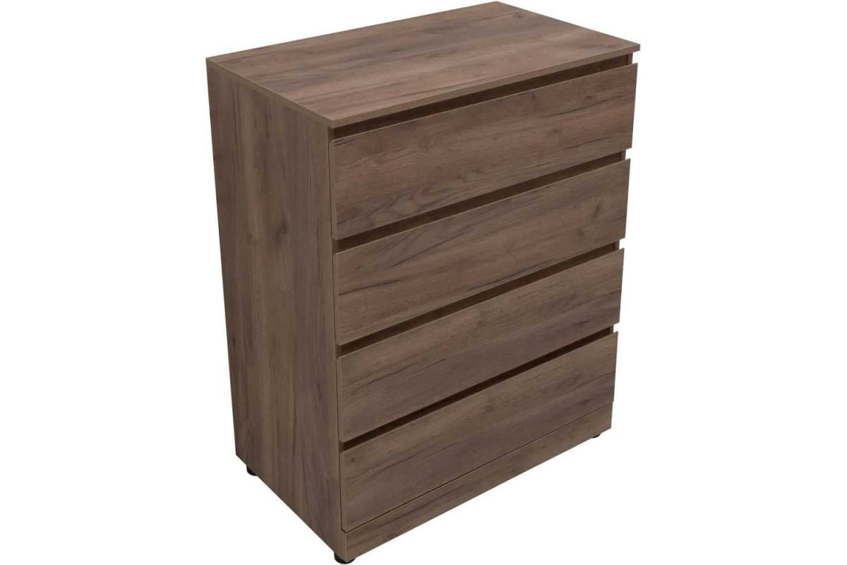 Приобрести aquanet комод сканди 80x48 см, дуб крафт (4 ящика)