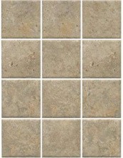 Мозаика Kerama Marazzi Брюссель, 98х98 из 12 частей, бежевый 1324
