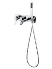 Смеситель для ванны встраиваемый WONZON & WOGHAND FLEX, Хром (WW-88889072-CR)