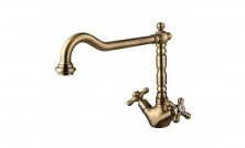 LEMARK Смеситель для кухни Vintage с поворотным изливом, бронза LM2805B