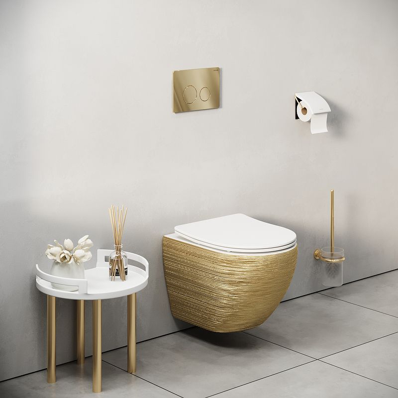 Приобрести grossman клавиша смыва style, глянцевое золото 700.k31.05.30m.30m