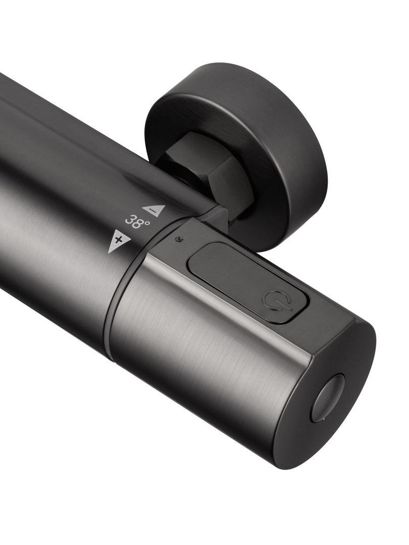 Приобрести смеситель для душа с термостатом wonzon & woghand inn 2, темный графит (ww-a2006-a-bgg)