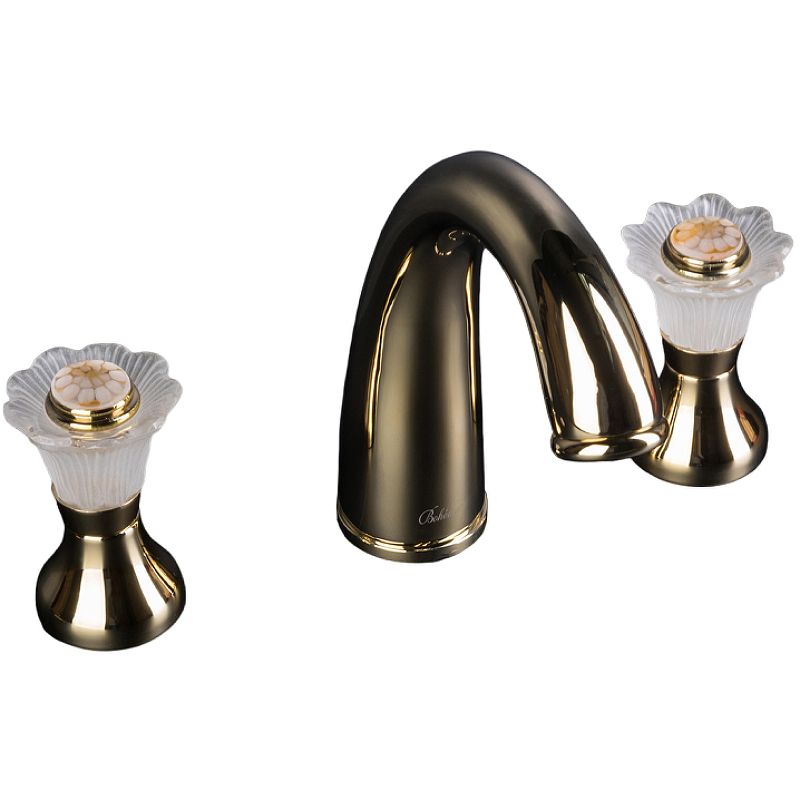 Приобрести boheme смеситель для раковины camelia, золото 297-camelia