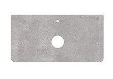 Mirsant Столешница Grey 60 см, серая УТ000077614