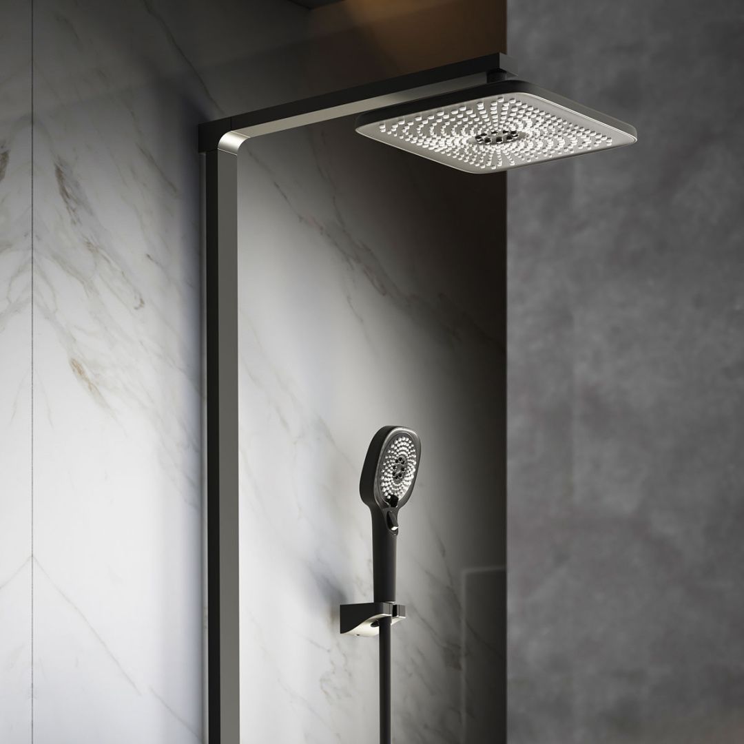 Приобрести vincea душевая стойка inspire, черная матовая vsfs-3i13tmb