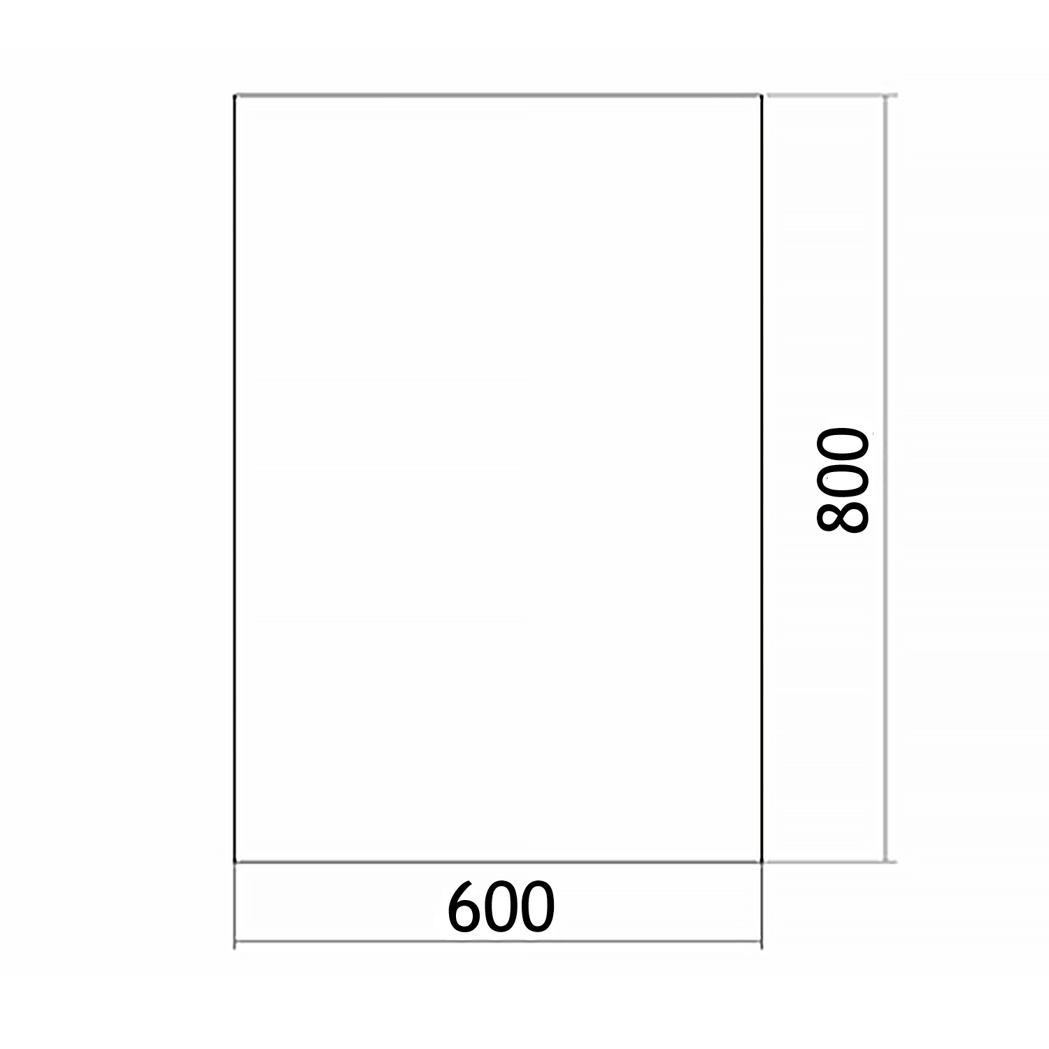 Приобрести loranto зеркало прямоугольник 60х80 см, универсальное крепление (фр-00000702)
