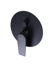 CEZARES Смеситель скрытого монтажа NAUTIC, черный матовый NAUTIC-VDIM-NOP