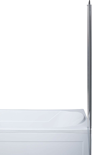 Приобрести aquanet шторка для ванны sg-750, прозрачное стекло