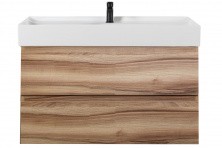 CEZARES Тумба подвесная с раковиной MOLVENO 100х50см, дерево