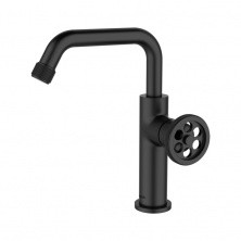 IDDIS Смеситель для раковины Grange 231мм, высокий, черный GRABLR0i01