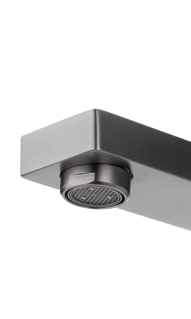 Приобрести смеситель для ванны с душем wonzon & woghand cube, темный графит (ww-88639016-bgm)