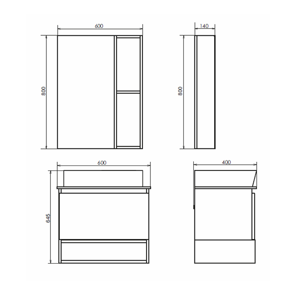 Приобрести сomforty зеркало-шкаф "прага-60" дуб белый