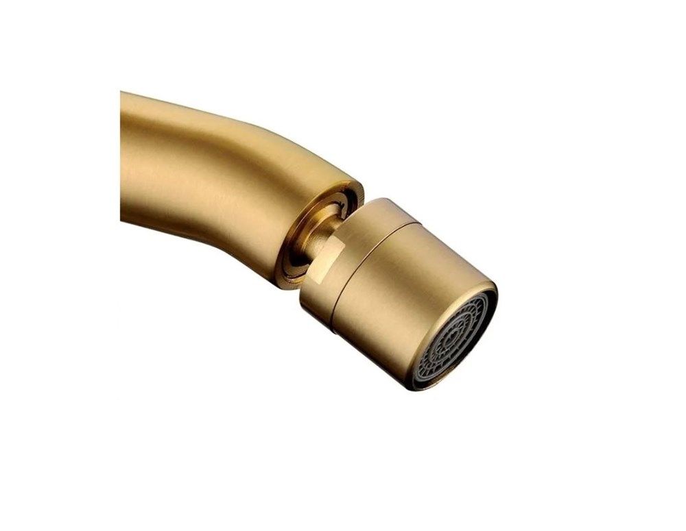 Приобрести grocenberg смеситель для биде, матовое золото gb2094mg