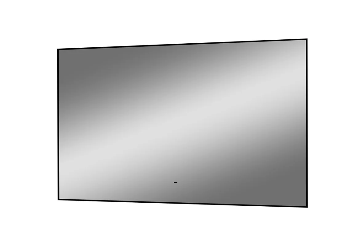 Приобрести continent зеркало с подсветкой amer 120х70 см, черное