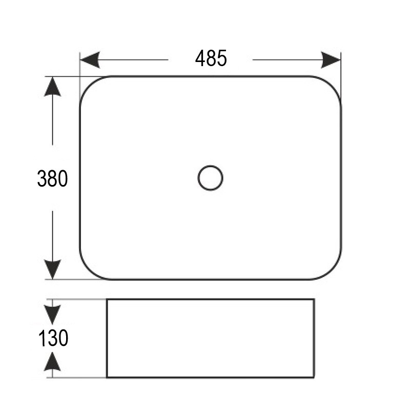 Приобрести azario раковина накладная 48,5х38 см, белая az4565