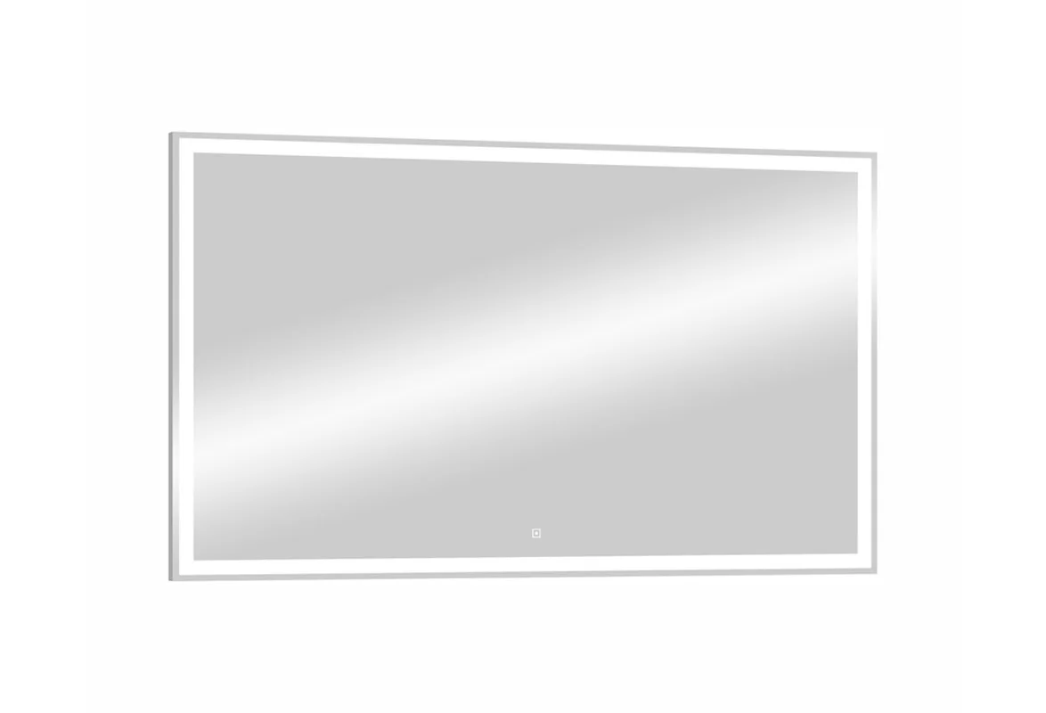 Приобрести continent зеркало с подсветкой mercury 100х70 см, белое