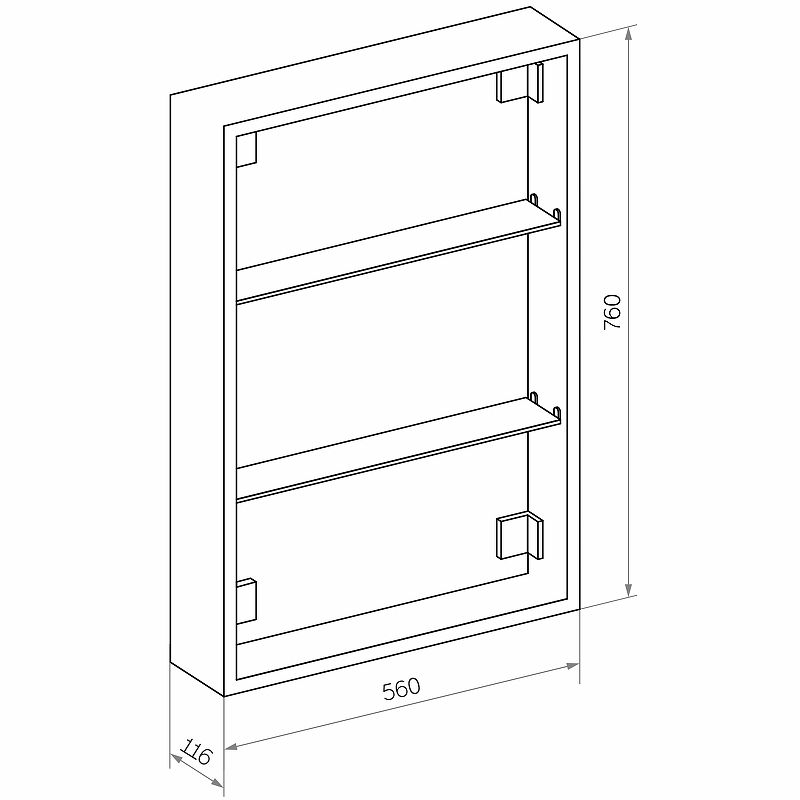 Приобрести continent зеркало шкаф с подсветкой emotion 60х80 см, сенсорный включатель, белое
