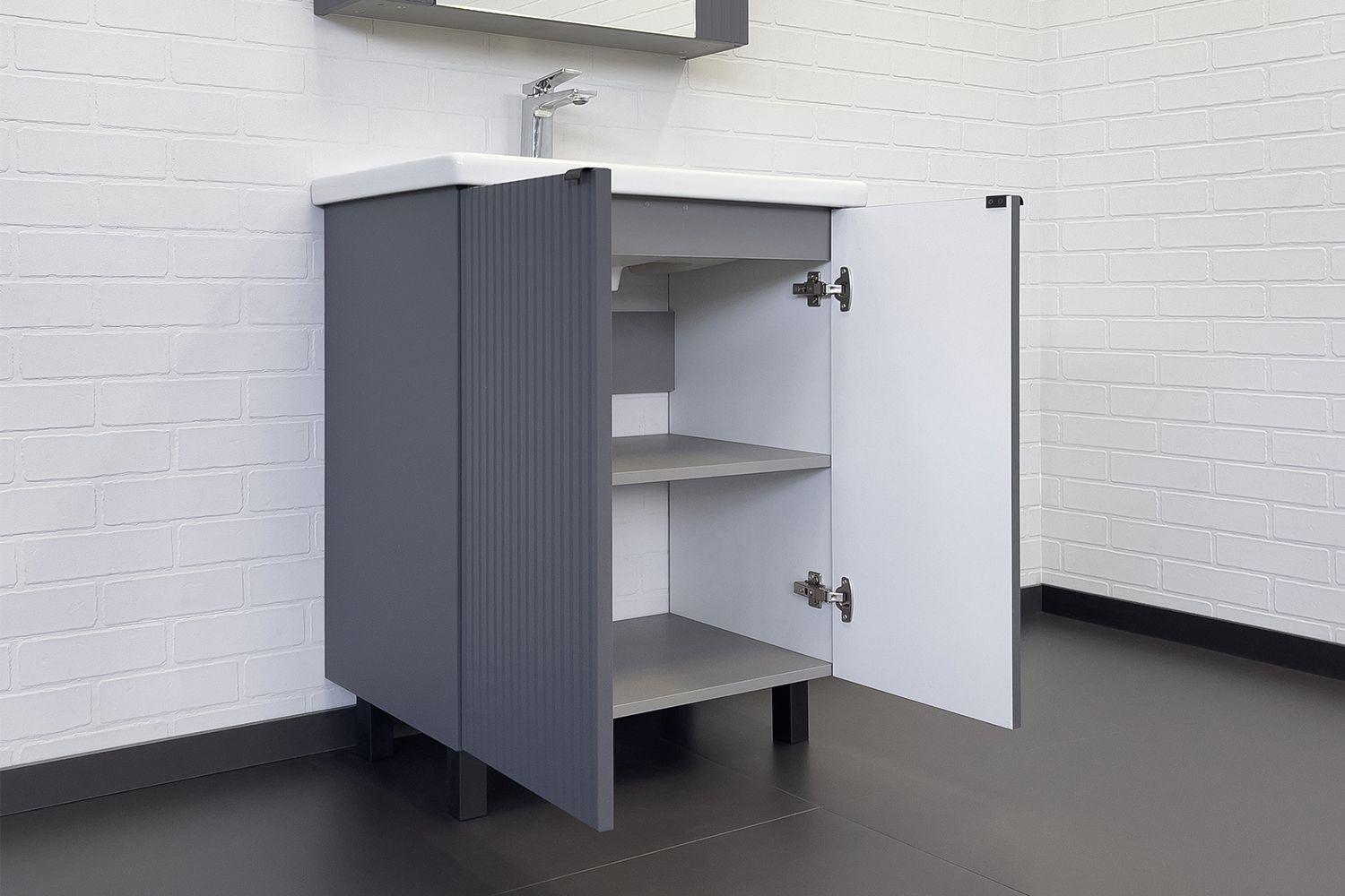 Приобрести сomforty тумба с раковиной "лима-70" антрацит