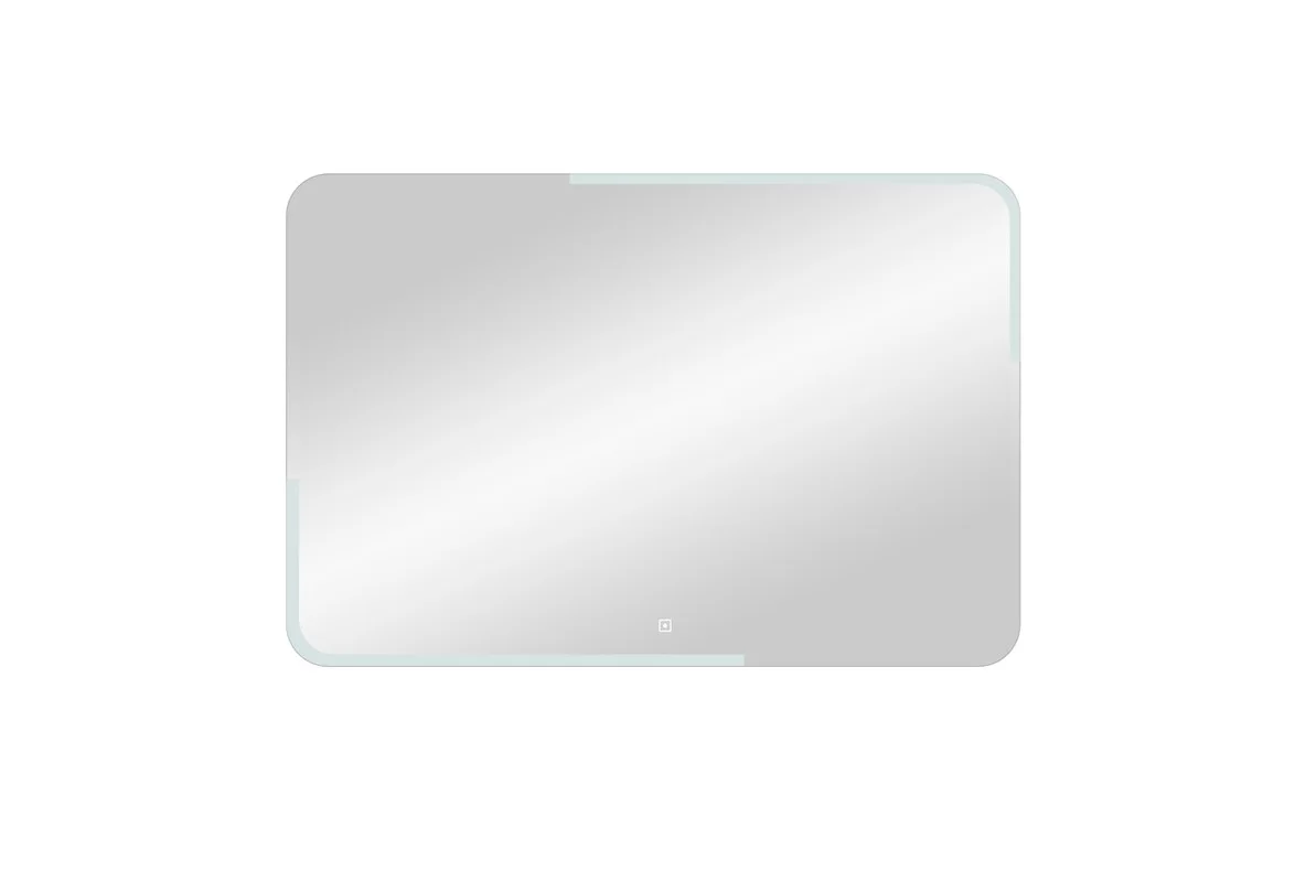 Приобрести continent зеркало с подсветкой raison 80х60 см, белое