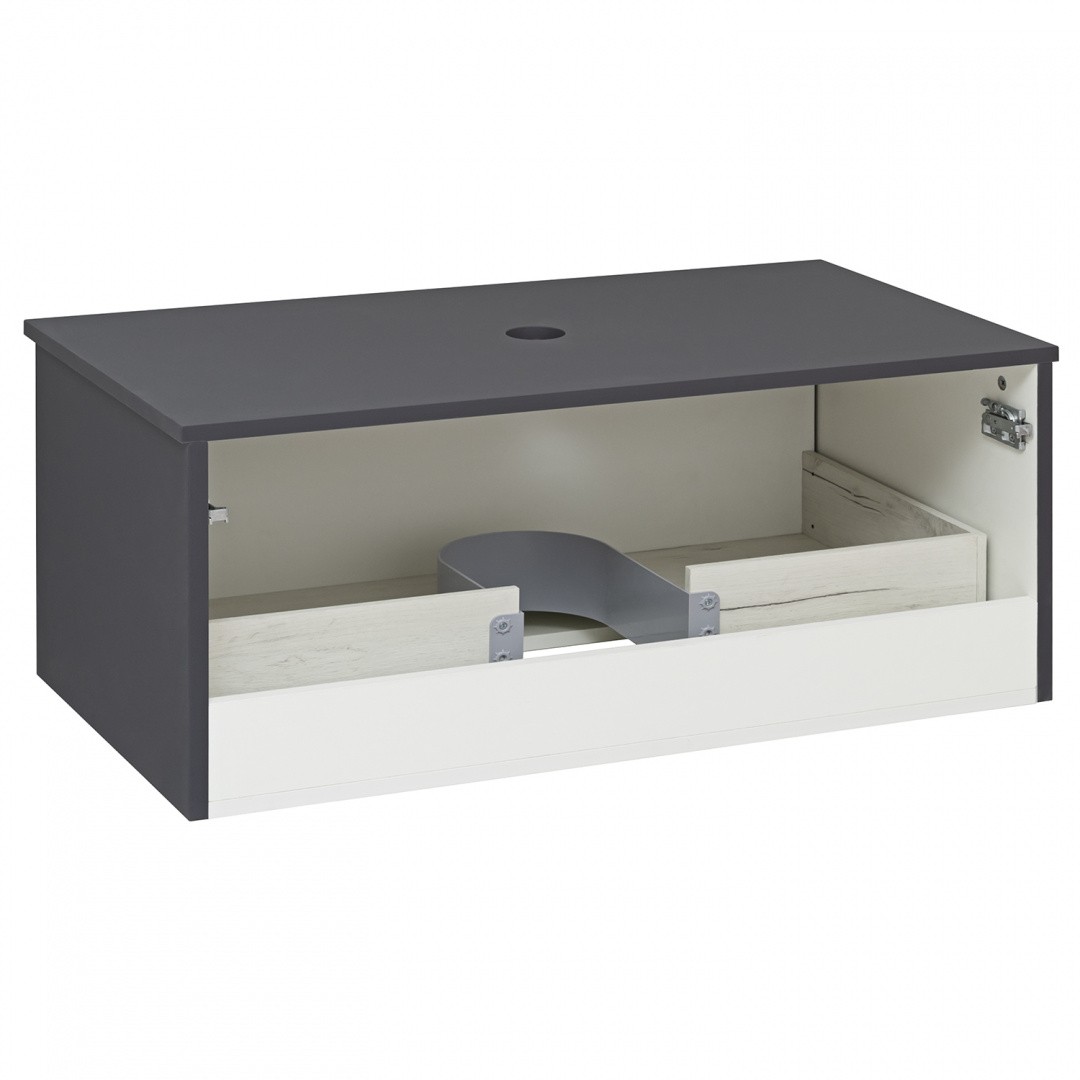 Приобрести aqua de marco тумба подвесная monaco 90см, графит