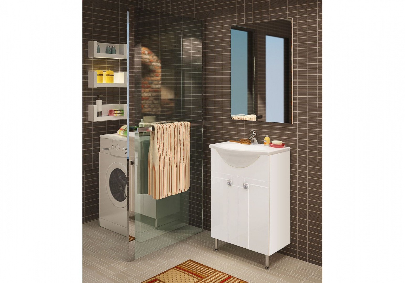 Приобрести зеркало акватон фиджи 60 см