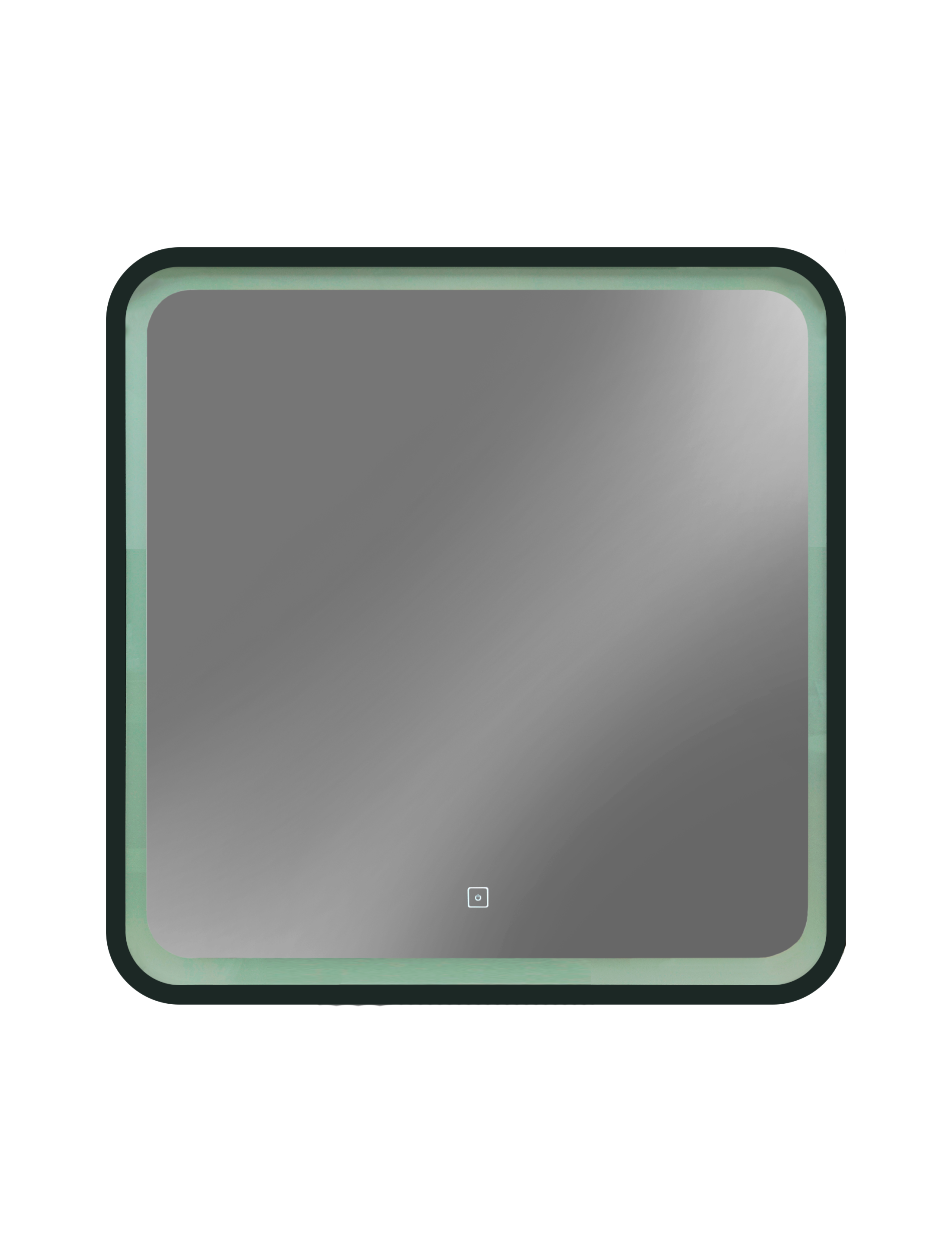 Приобрести mirsant зеркало premier black 80х80 см, с подсветкой ут000070016