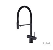 Emar Смеситель для кухни, черный ЕС - 7024 Black