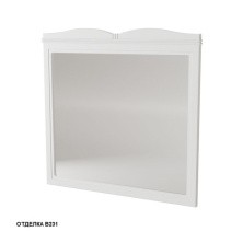 Caprigo Зеркало Borgo 100 см, белое 33431-B136
