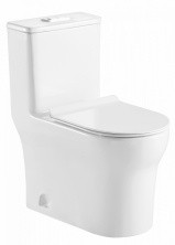 Azario Напольный унитаз-компакт Sinto, c дюропласт. крышкой с микролифтом AZ-1098