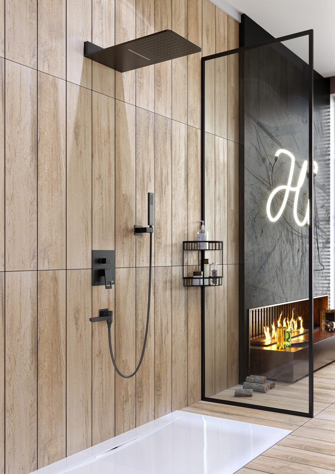 Приобрести душевая система встроенная timo briana sx-7119/03sm черный