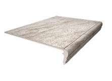 Плитка напольная Ступень Kerama Marazzi Терраса Фронтальная Коричневый противоскользящий 40.2x30