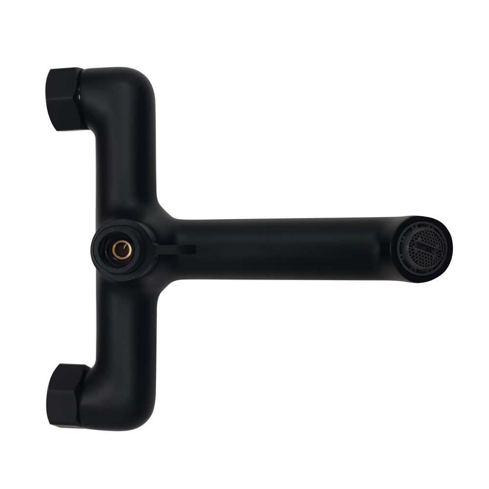 Приобрести haiba смеситель для ванны 212мм, черный матовый hb-60814-7