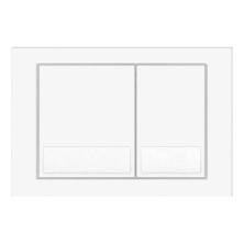Veconi Кнопка смыва Square, белый VFS001WH