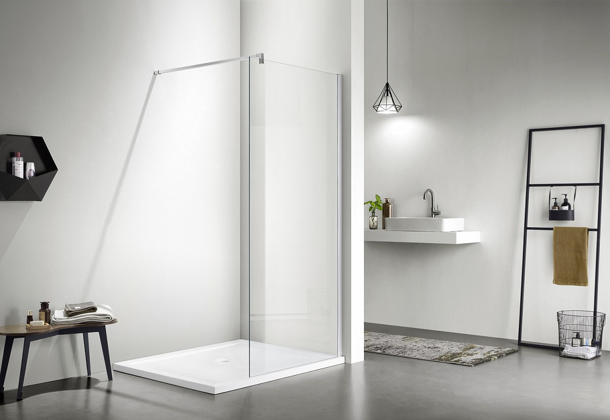 Приобрести душевое ограждение azario chicago walk-in 1400x1950 (az-nar6310 1400)